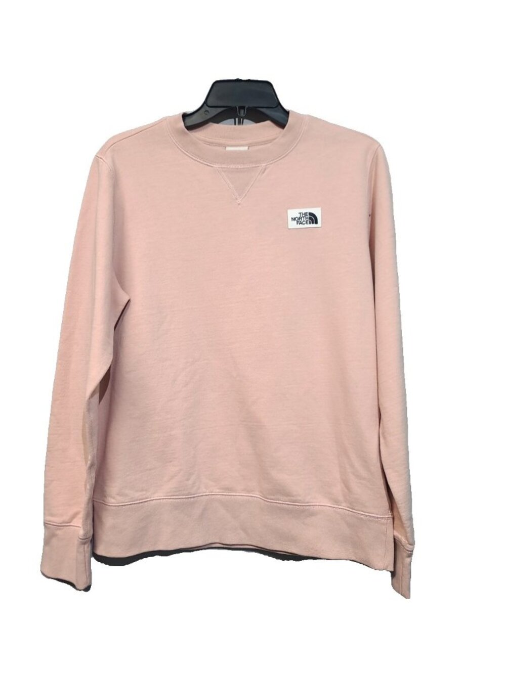 The North Face Women's Heritage Patch Crew Sweatshirt Size M Pink Moss